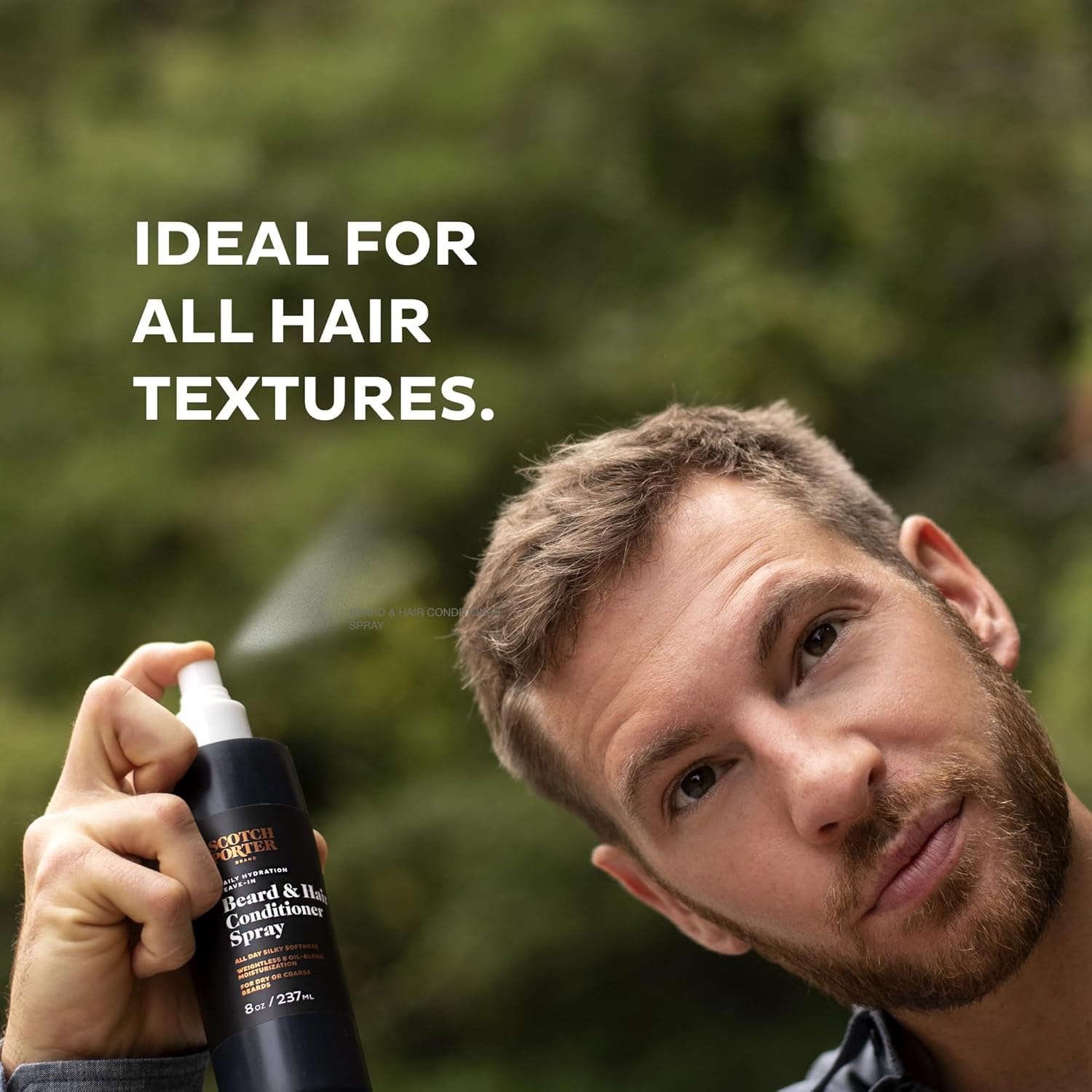 Scotch Porter Daily Hydration Conditioner Spray for Beard and Hair, 8oz - Image 2