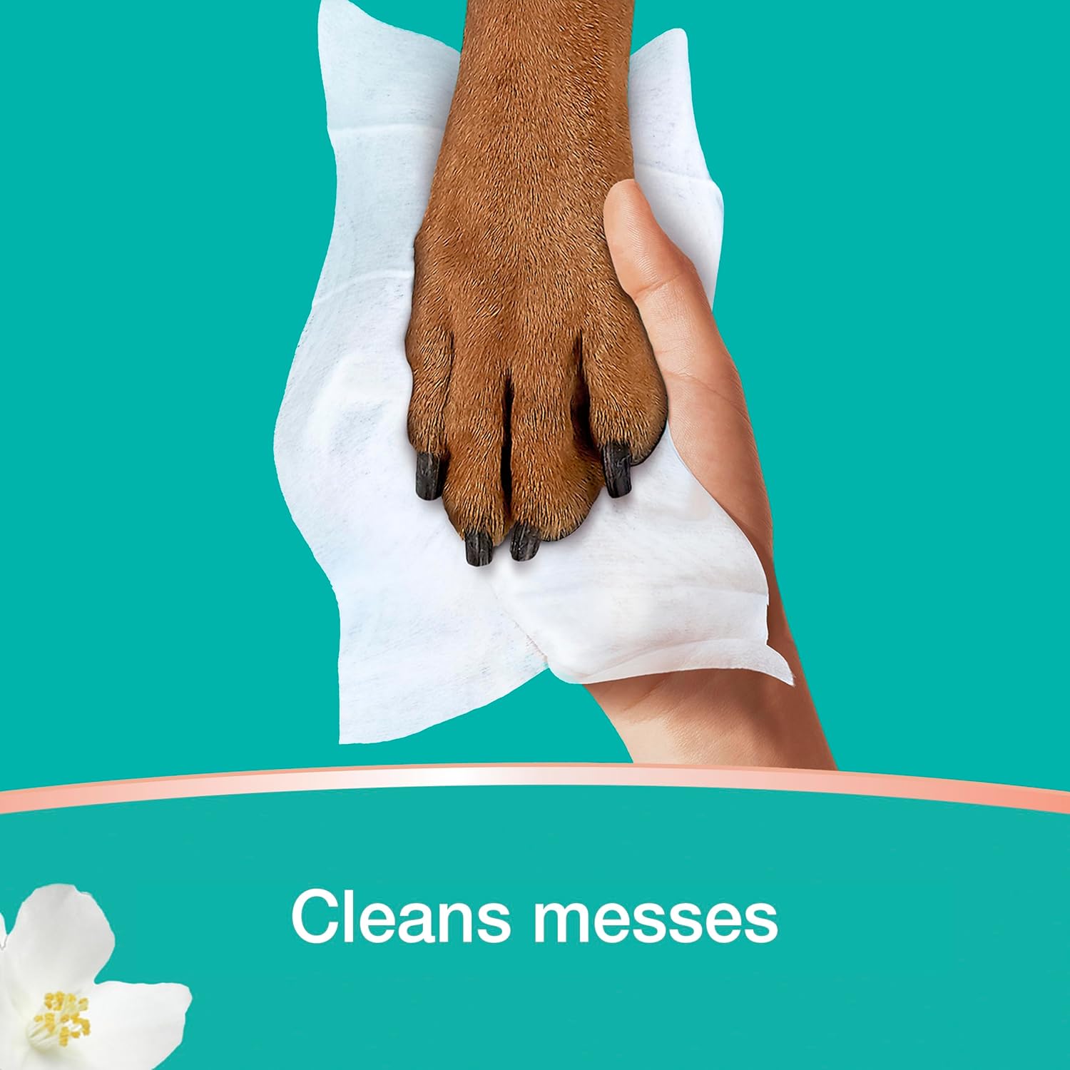 Pampers Cotton Blossom Scent Clean & Calm Baby Wipes 336 Count 6 Pop-Top Packs - Image 6
