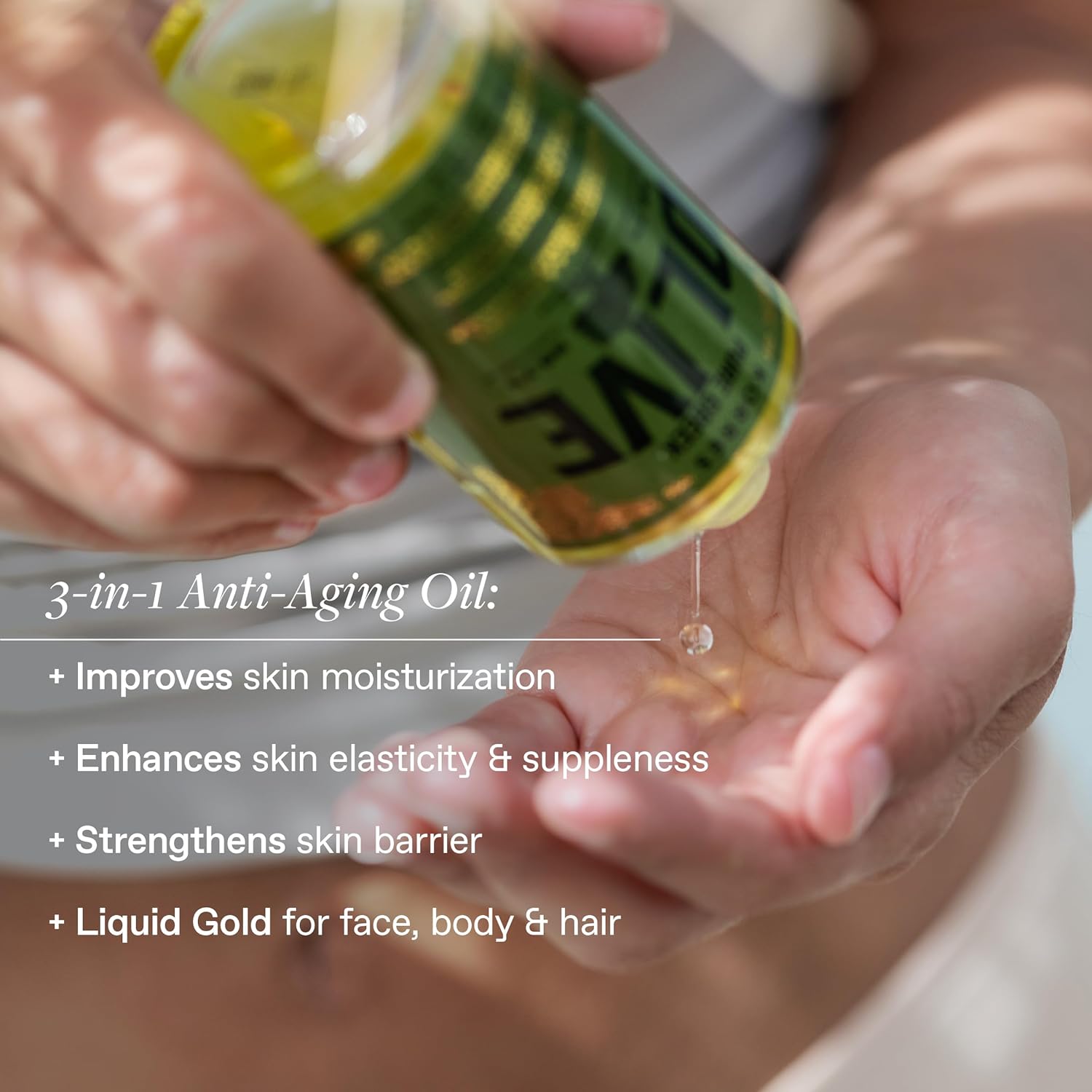KORRES Extra Virgin Olive Oil Moisturizer for Face, Hair and Body 3.38 fl oz New - Image 2