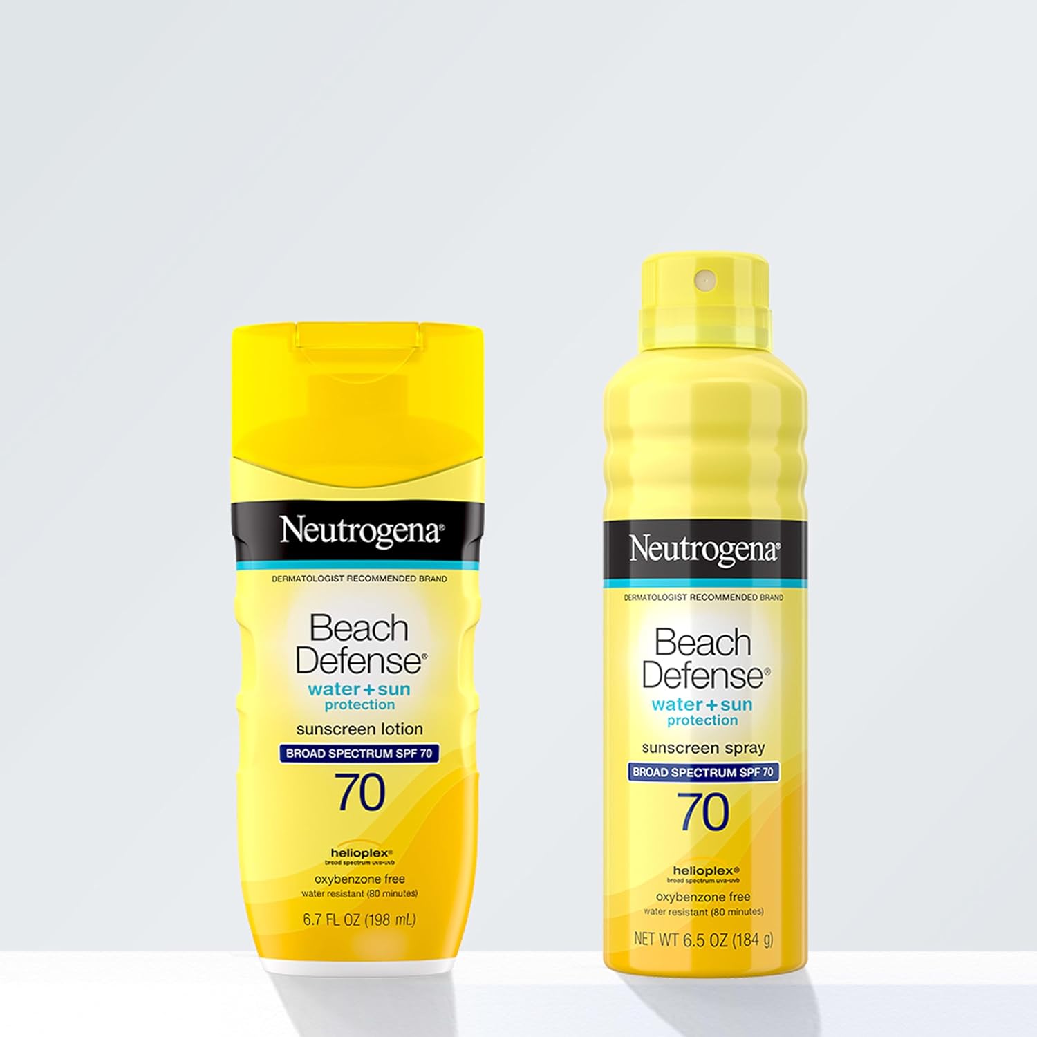 Neutrogena Beach Defense SPF 70 Sunscreen Lotion, 6.7 oz, Oil-Free, Quick Absorbing - Image 8