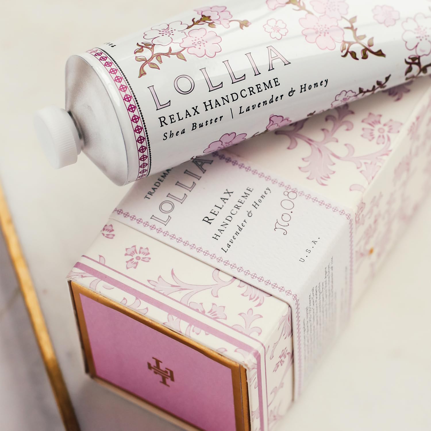 LOLLIA Handcreme, 4 oz β Scented Hand Cream for Women, Moisturizing Hand Lotion for Dry Hands, Shea Butter & Cocoa Butter, Quick Absorbing Lotion - Image 3