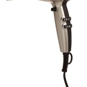 RED by Kiss Hair Dryer 2400 Tourmaline Ceramic Technology, Professional Blow Dryer, Maximum Shine, Fast Drying, Adjustable Settings, 3 Attachments, Salon Quality