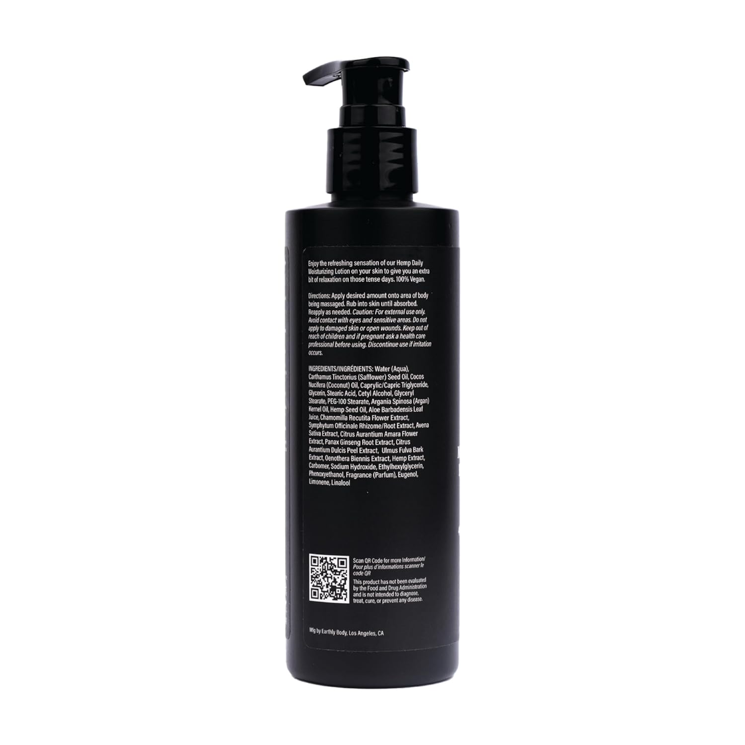 Premium Hemp Daily Ultra-Moisturizing Body Lotion - Face Moisturizer & Hand Cream - Dry Skincare Cream with Hemp Seed & Essential Oils - Classic Mint - 8oz (Pack of 1) - Image 7