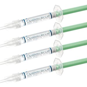 Opalescence 35% CP Mint - Gel Syringes Teeth Whitening - Refill Kit (2 Packs / 4 Syringes Total) Carbamide Peroxide Gel. Made by Ultradent. Tooth Whitening Refill Syringes with Toothbrush. 5197-2tb