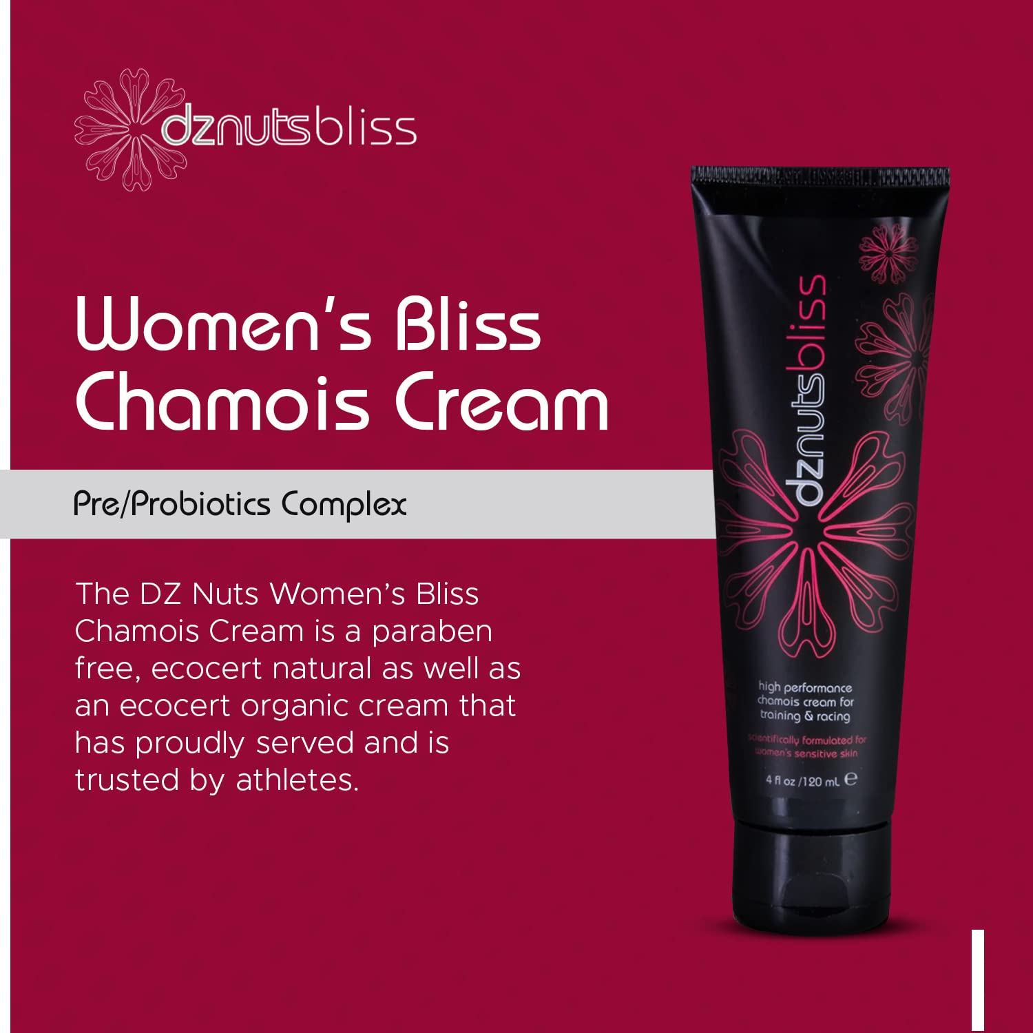 Men's Pro & Women's Bliss Chamois Cream Set 4 oz Anti-Chafing Soothing Formula - Image 6