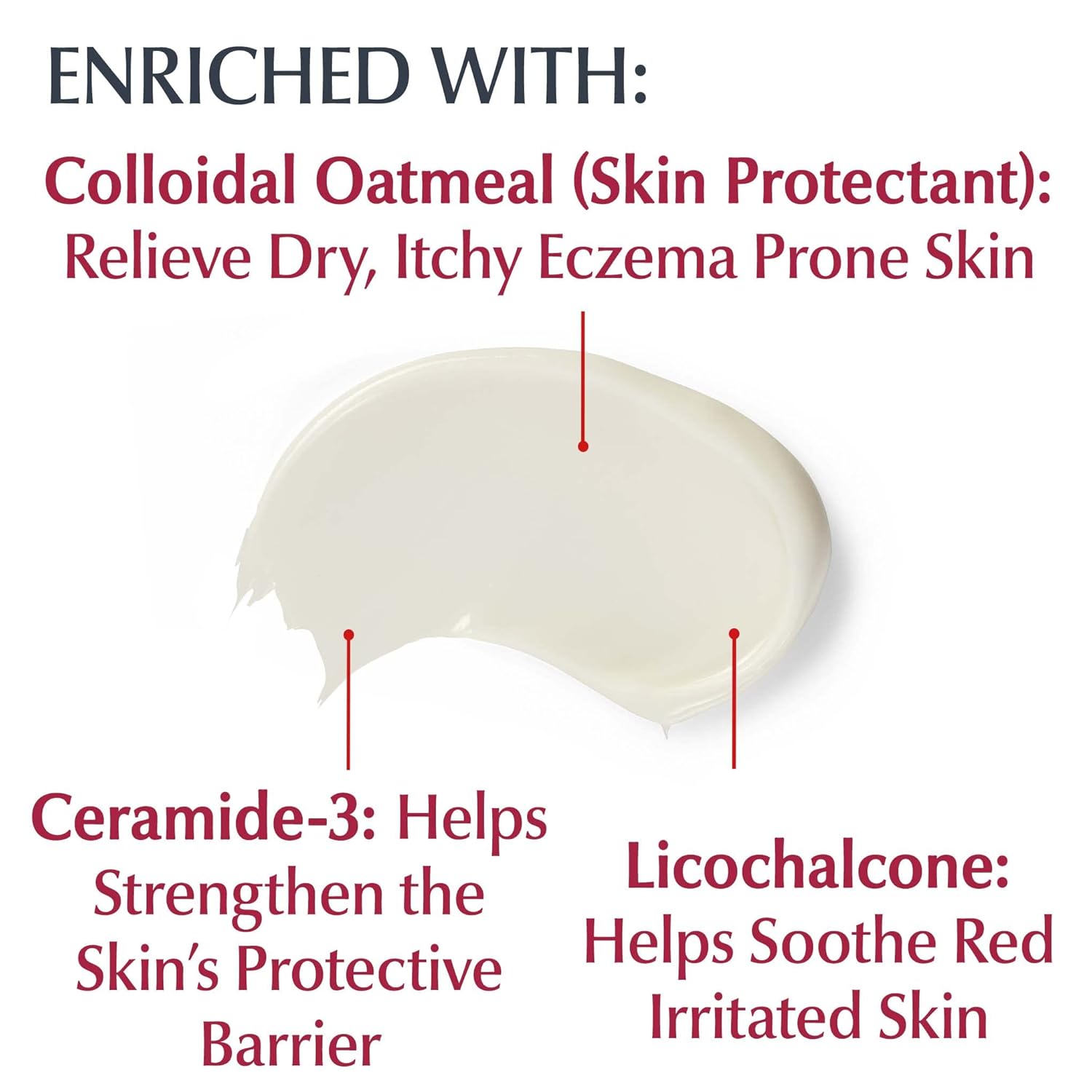 Eucerin Eczema Relief Cream - Full Body Daily Lotion for Eczema-Prone Skin - 5 oz. Tube - Image 4