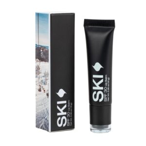 SNAP Wellness Everyday Lip Balm SPF 30 - UVA/UVB Broad-Spectrum Alcohol-Free Sun Protection & Moisturizer with Vitamin E, Sweat & Water Resistant Sun Skin Care - Scent: Ski