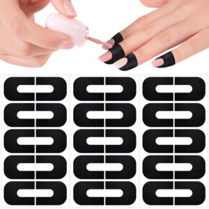 30 PCS Nail Polish Protector for Fingers, U Shape Gel Nail Stickers, Cuticle Protector for Nail Painting, Nail Polish Guards for Fingers, Easy to Peel Off, Nail Art Supplies for Nail Design