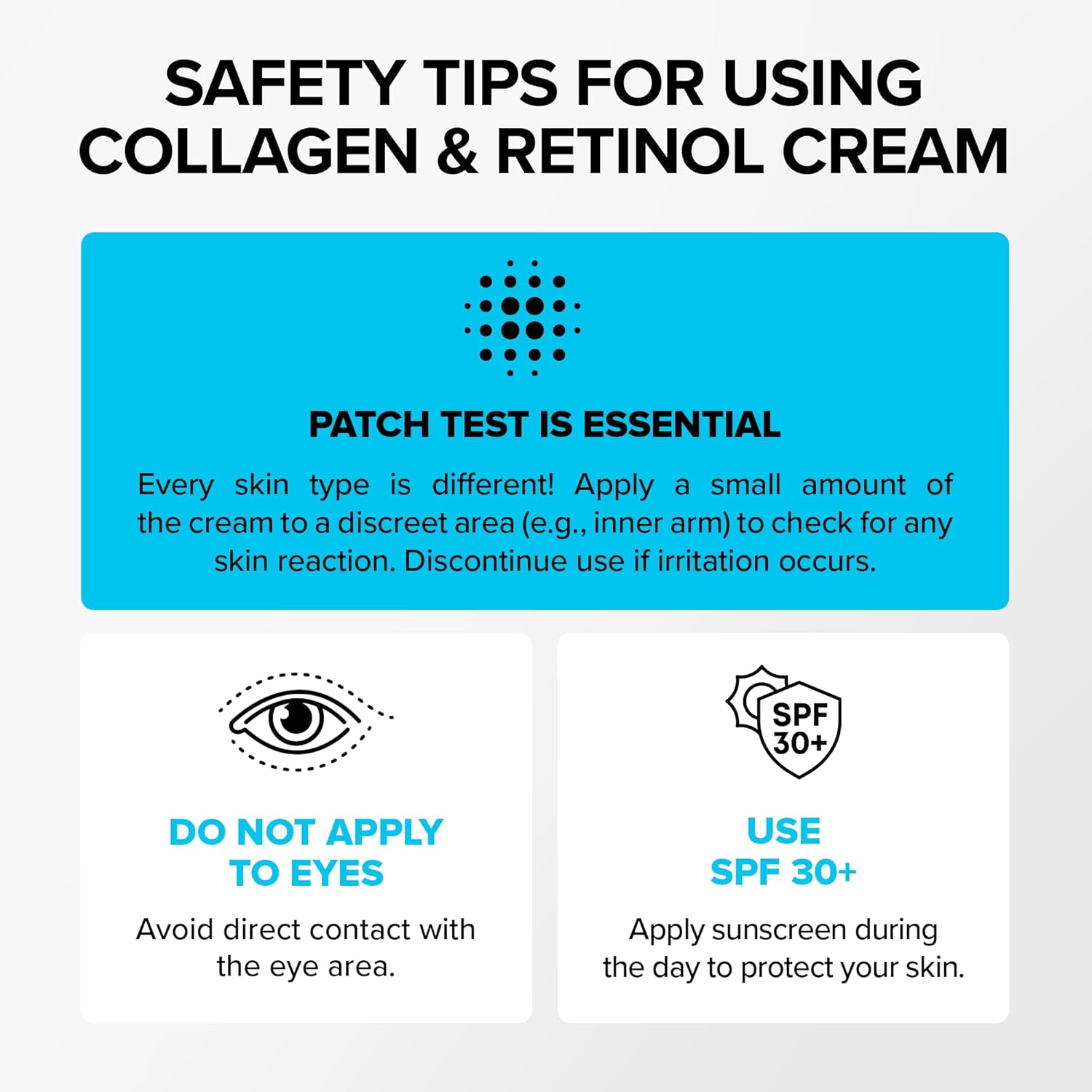 SimplyVital Collagen, Retinol & Hyaluronic Acid Cream - Anti-Aging Retinol Cream for Face, Neck & Décolleté - Made in USA - Daily Moisturizer Face Cream - 3.38 fl oz - Image 5