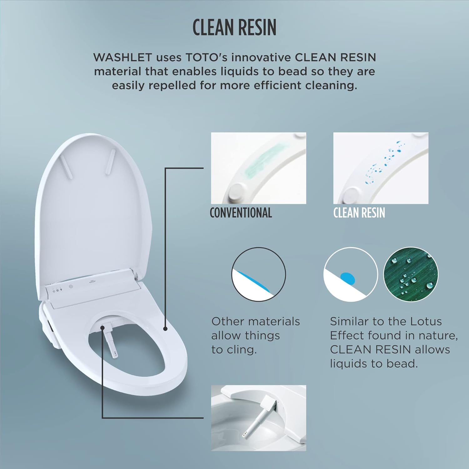 TOTO SW3074#01 WASHLET C2 Electronic Bidet Toilet Seat with PREMIST and EWATER+ Wand Cleaning, Elongated, Cotton White - Image 11