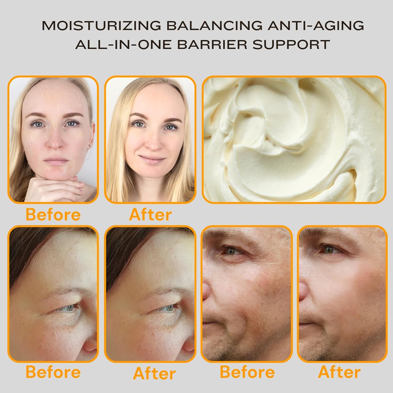 Beef Tallow Face Cream: Unscented 100% Grass-Fed Whipped Tallow Based Skincare - Nourishing Barrier Repair Balm for Dry Skin – 4oz - Image 4
