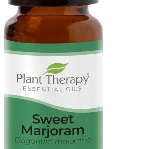 Plant Therapy Marjoram Sweet Essential Oil | 100% Pure, Undiluted, Natural Aromatherapy, Therapeutic Grade | 10 Milliliter (1/3 Ounce)