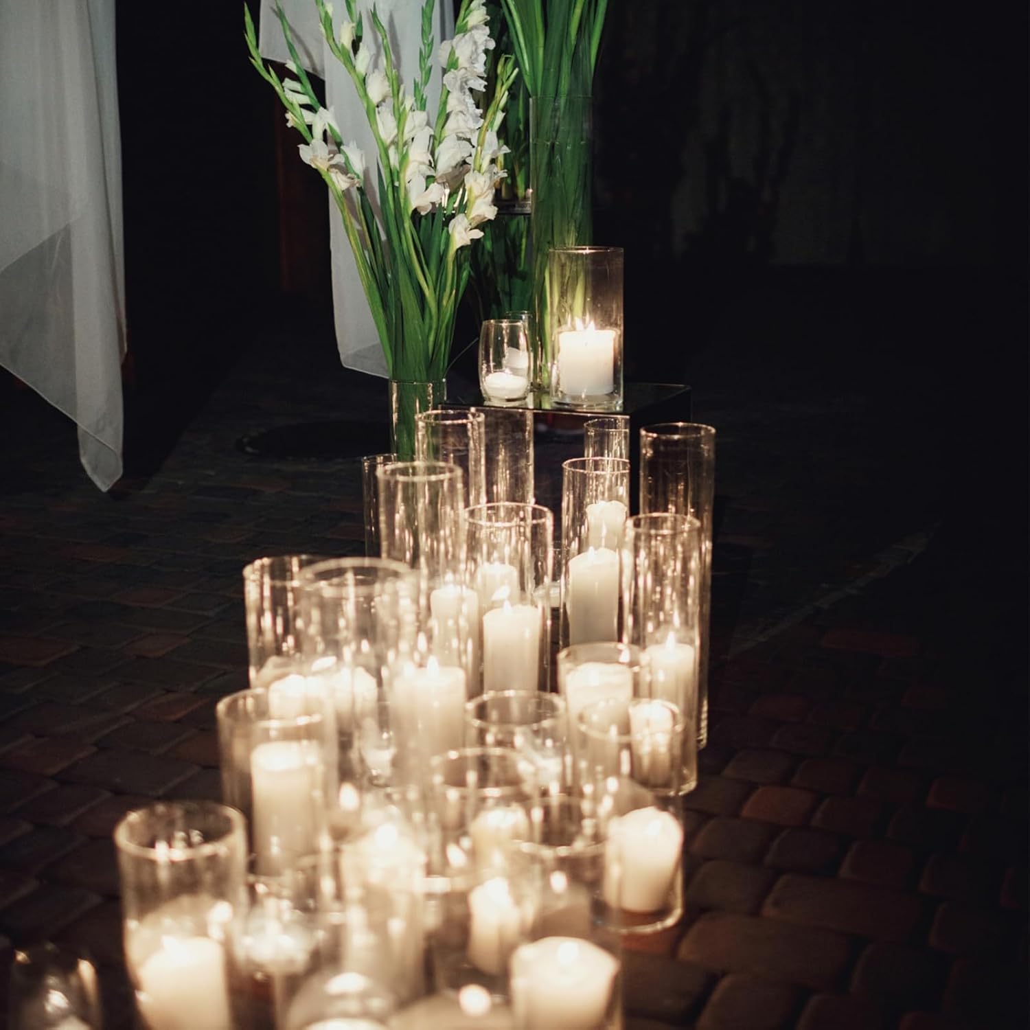 White Pillar Candles - 12 Packs Unscented Wax Pillar Candle, Long-Lasting 30 Hour Burn Time, 2x4 Inch, Elegant Decorative White Candles for Weddings, Centerpiece, Home Decor - Image 8