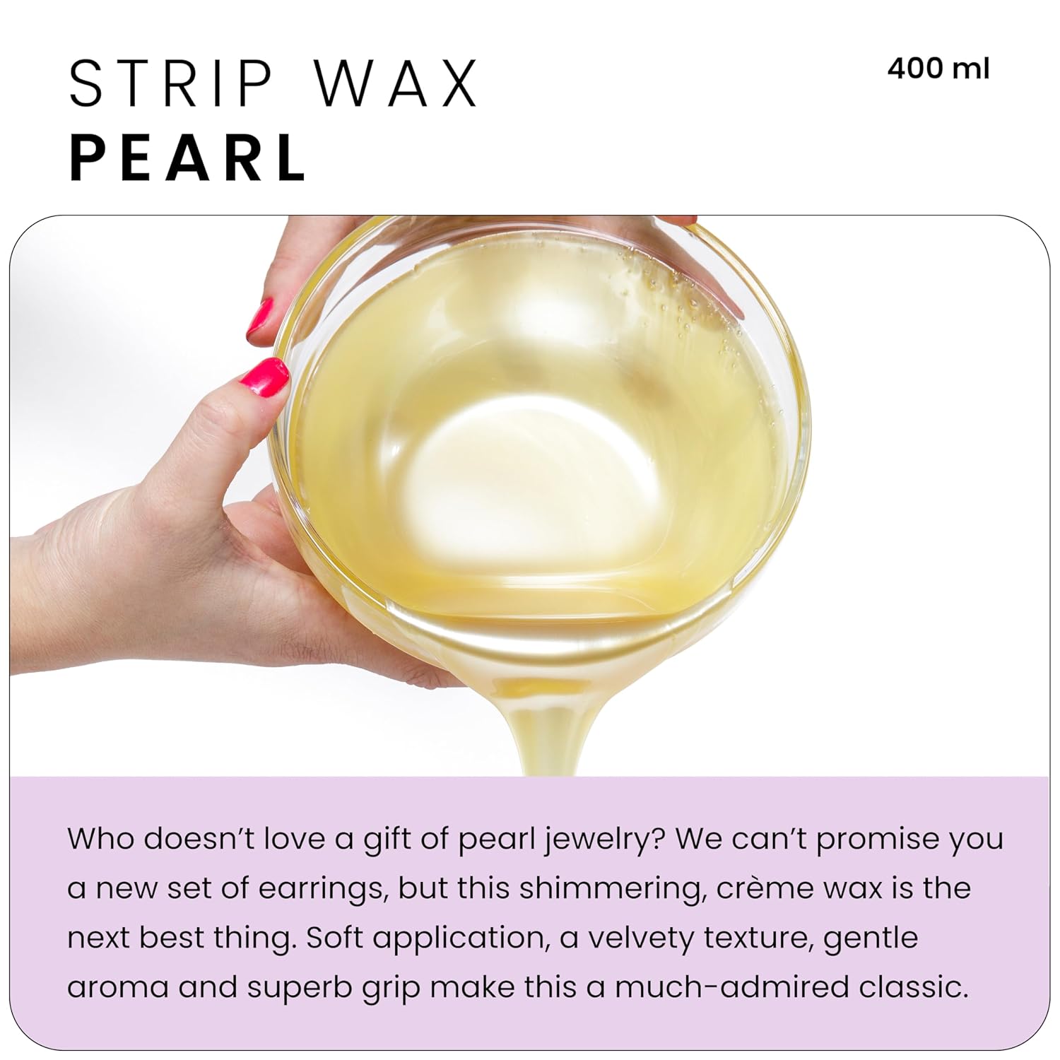 Depileve Hair Removal Wax - Pearl Rosin Full-Body Wax - Ideal for Dry, Flaking Skin - Soft and Gentle Waxing Pearls - Moisturizing Strip Wax - 14 oz - Image 2