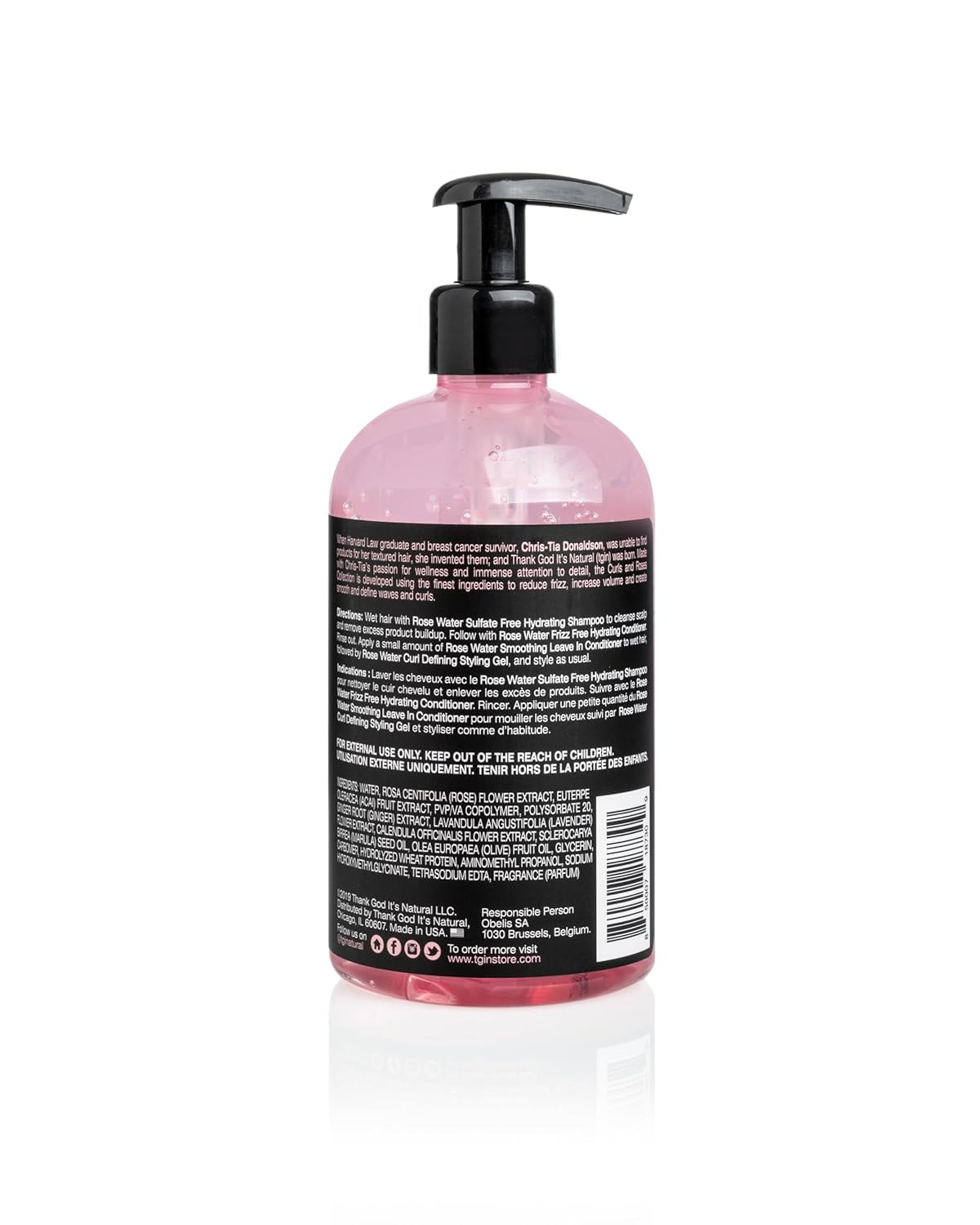 tgin The Styling Package: Rose Water Leave In Conditioner, Defining Gel and Mousse - Gift Set - Curls - Color safe - Wavy - Detangle - Low Porosity Hair - Fine Hair - Styling Products - Image 7