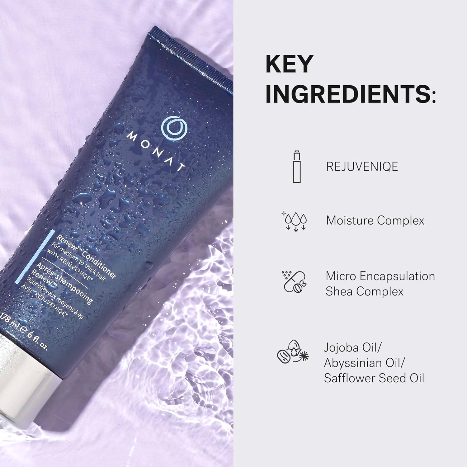 MONAT Renew 8 oz Hydrating Restorative Conditioner for All Hair Types - Image 5