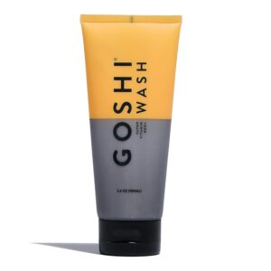 GOSHI Super Vitamin Body Wash 3.4 oz - pH-Balanced Exfoliating Body Wash for Men and Women - For All Skin Types