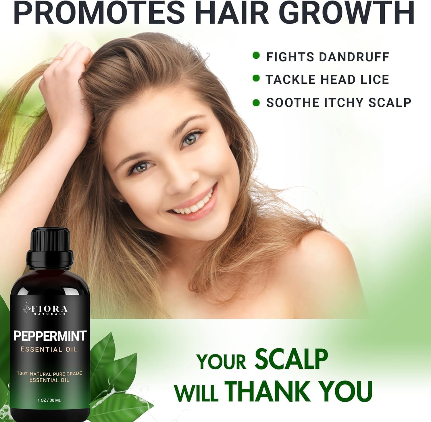 Tea Tree and Peppermint 100% Pure Essential Oils Bundle for Skin, Hair, and Nails - 1 oz - Image 5