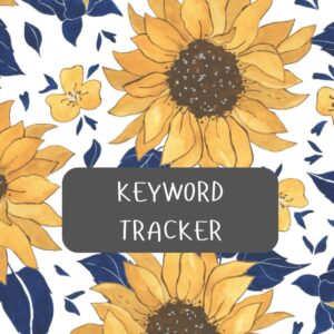 Seo competition keyword tracker 120 pages: Keyword tracker, seo research , keyword research,