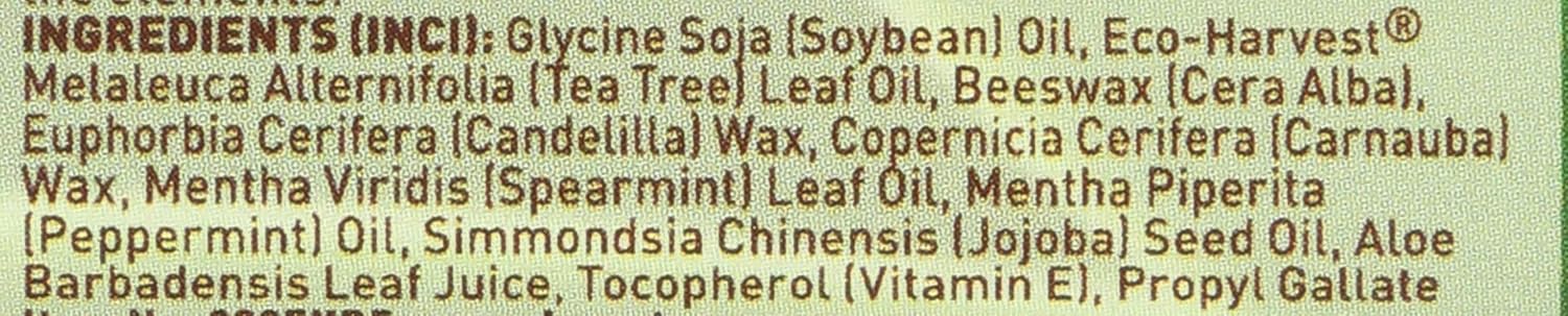 Desert Essence Tea Tree Oil Lip Rescue Balm 0.15 Oz for Cracked Lips - Image 2