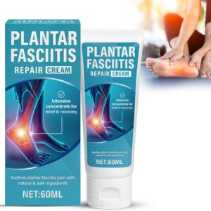 Plantar Fasciitis Cream, Plantar Fasciitis Relief Cream for Plantar Fasciitis, Heel Spurs, Natural Gentle Formula, Maximum Strength Soothe