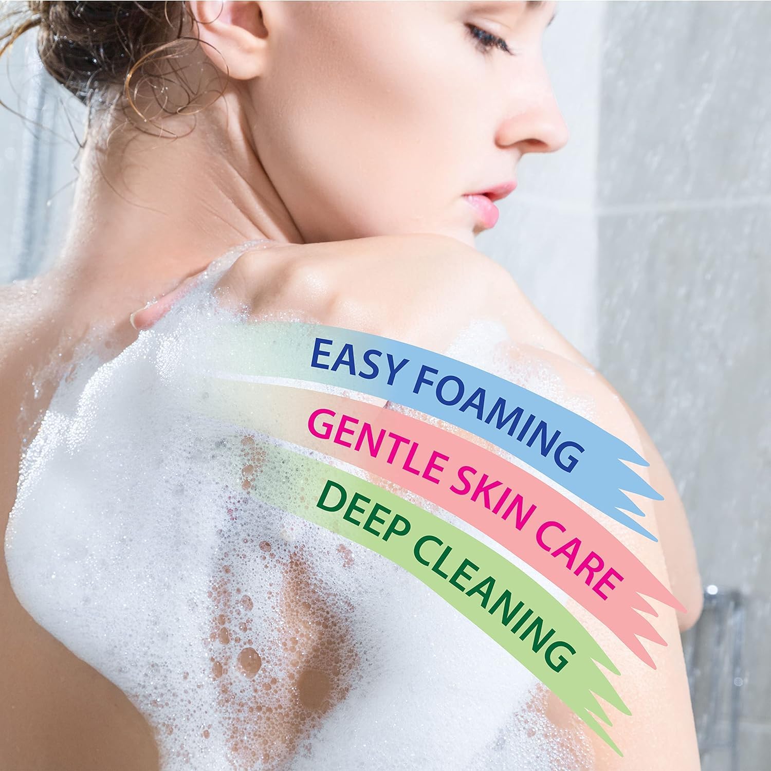 Dead Sea Collection Almond Vanilla Body Wash for Women and Men - with Pure Dead Sea Minerals and Sweet Almond Oil - Cleanses and Moisturizes Skin (33.8 fl. oz) - Image 4