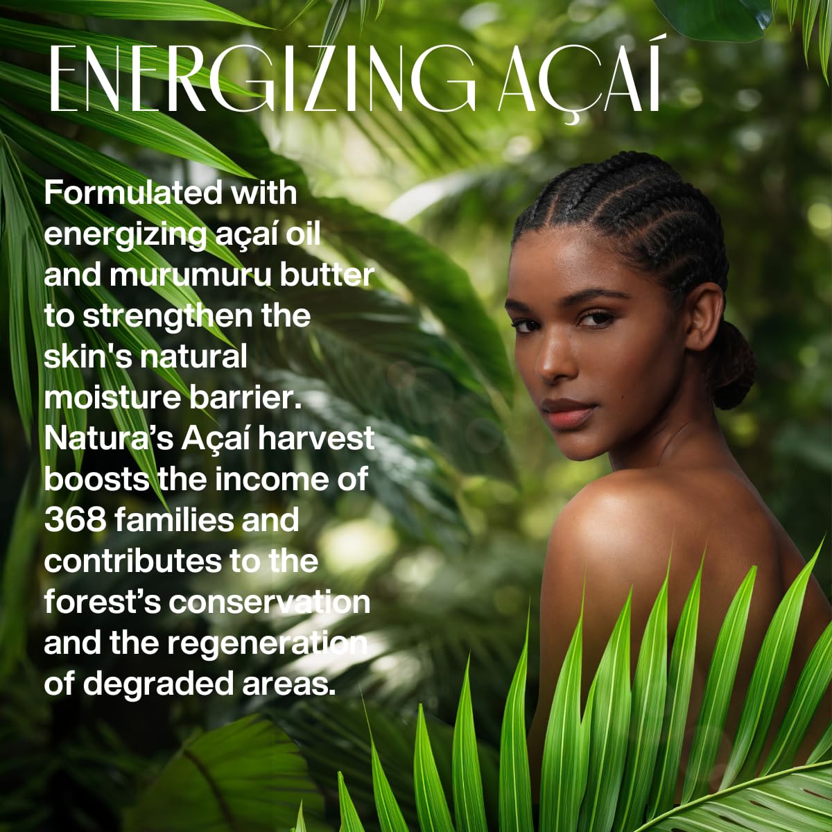 natura - Ekos Açaí Hand Cream - Anti-Dullness Hand Balm - Recharge the Skin - Fast Absorption - Skin Moisturizer - Vegan Skin Care - Brazilian Beauty Secrets - Self Care & Body Care - 1.41oz (40g) - Image 5