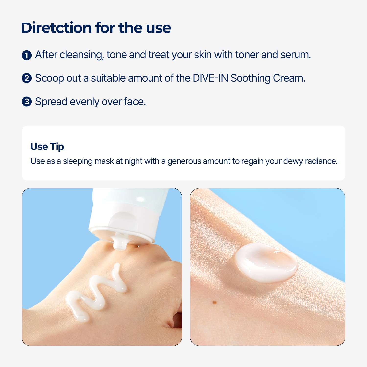 Torriden DIVE IN Hyaluronic Acid Soothing Cream Tube Type 100ml (3.38 fl. oz) | Revitalizing Facial Moisturizer for Sensitive and Dry Skin | Hyaluronic Acid, Panthenol, Allantoin - Image 8