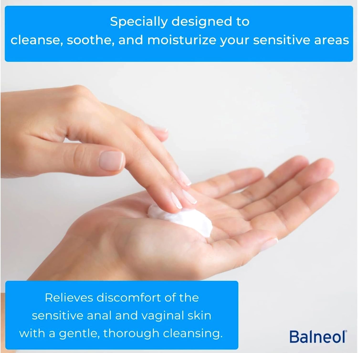 Balneol Hygienic Cleansing Lotion for Women and Men, Soothing Relief to Help With Pain Relief, Itch Relief, and Discomfort for Sensitive Areas, Made in USA, 3 oz - Image 6