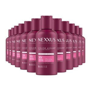 Nexxus Hair Color Assure Conditioner with ProteinFusion, 12 Count For Colored Treated Hair Color Hair Conditioner 3 oz