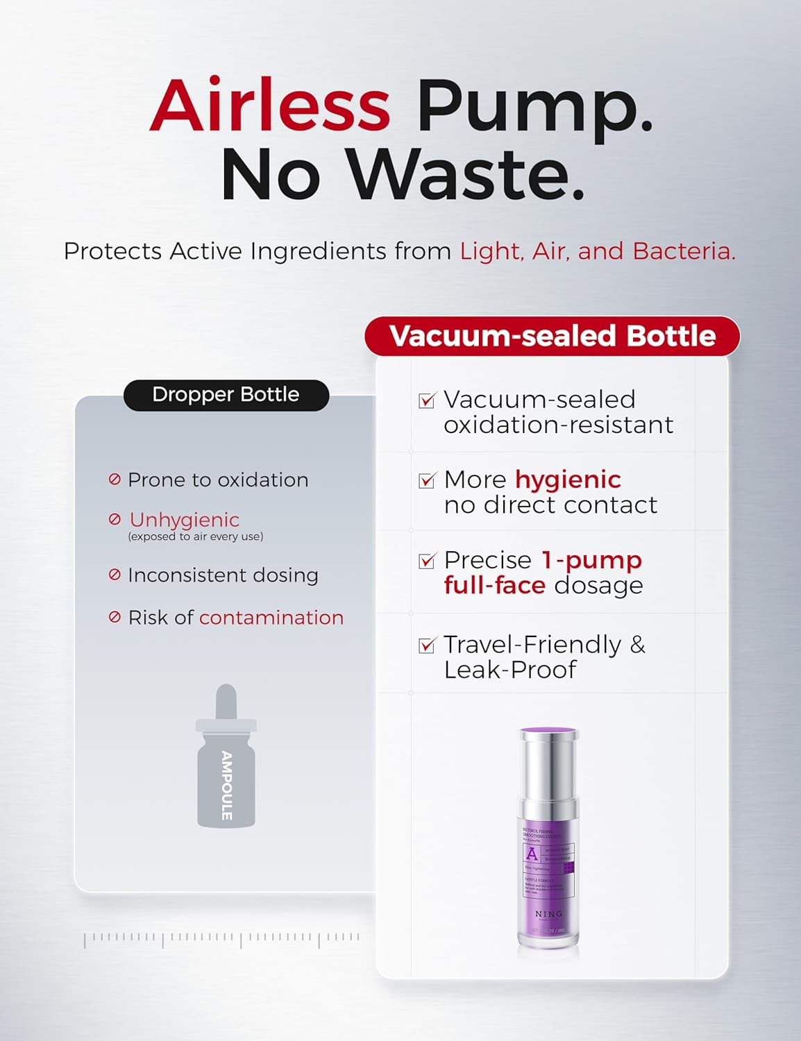 Firming and Hydrating Retinol Serum with Peptides, 300PPM Retinol, 1.01 fl oz - Image 7