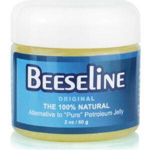 Beesalene Original Unpetroleum - 100% Natural & Hypoallergenic Alternative to Petroleum Jelly - Lips, Hands, Baby, Makeup Remover and More (2 Ounce)
