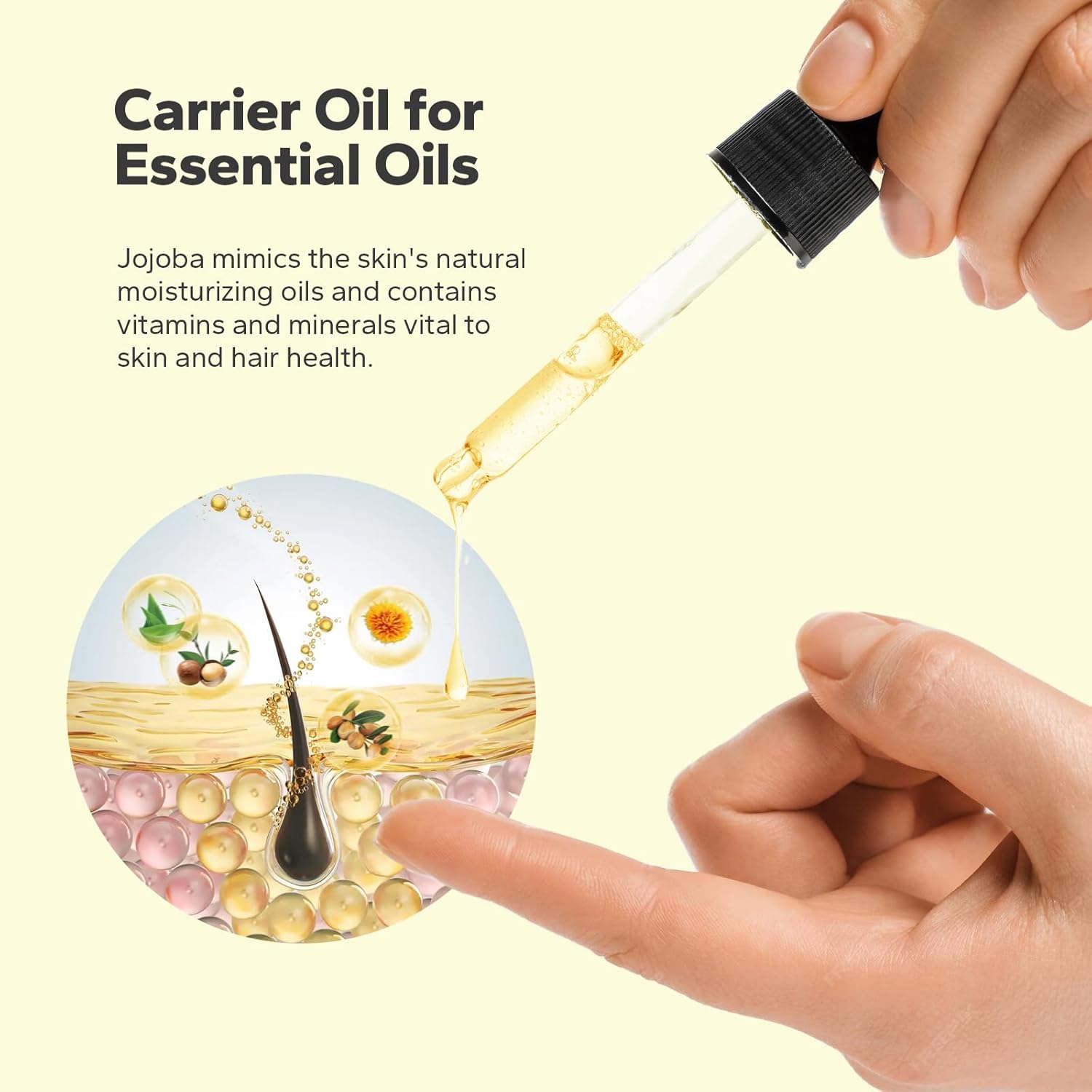 Organic Jojoba Oil 4 oz - Natural Moisturizer for Skin, Hair, and Nails - Image 5