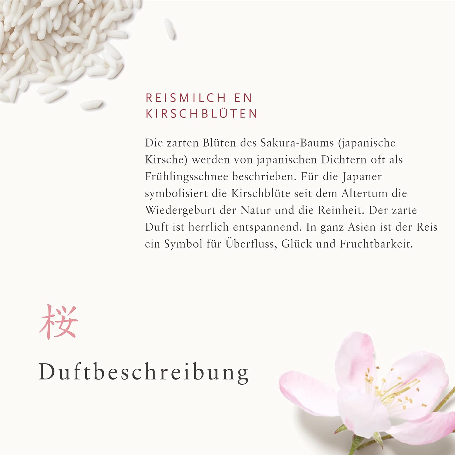 RITUALS Sakura Renewing Foaming Shower Gel 6.7 Fl Oz Moisturizing Body Wash with Rice Milk Cherry Blossom - Image 5