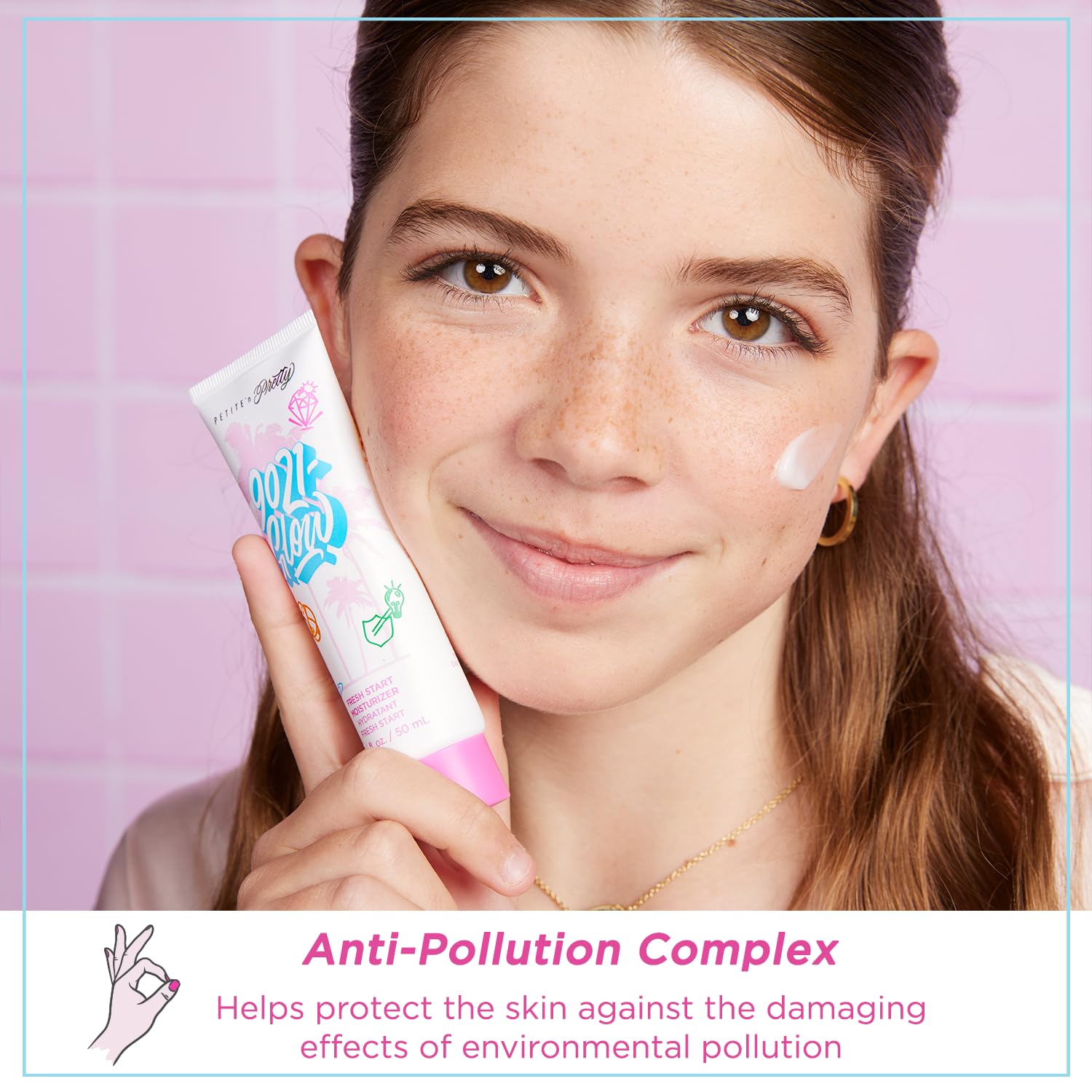 Petite 'N Pretty 9021-GLOW! Fresh Start Lightweight Moisturizer for Kids, Tweens & Teens - Contains Anti-Blue Light & Anti-Pollution Complexes - Image 3