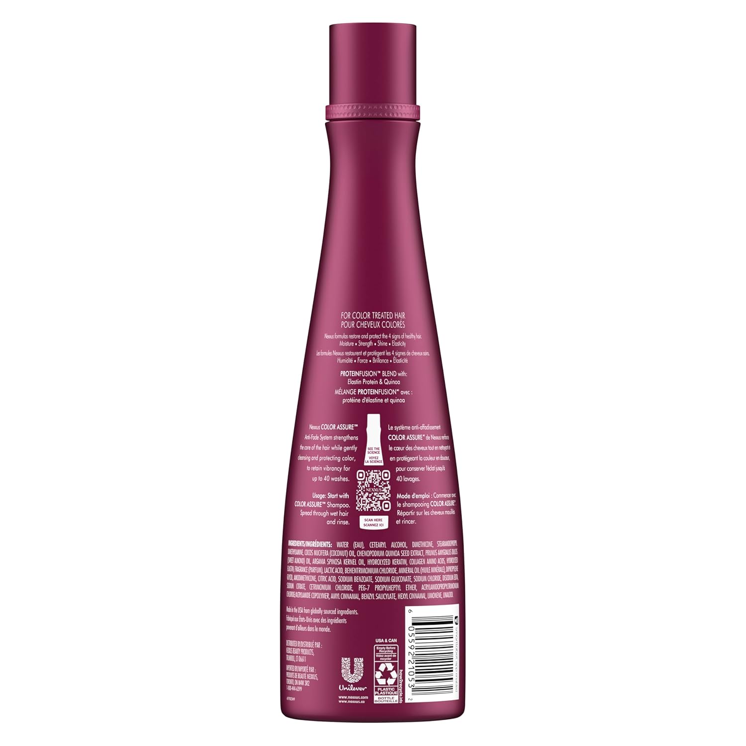 Nexxus Hair Color Assure Conditioner with ProteinFusion, For Colored Treated Hair Color Conditioner 13.5 oz - Image 2