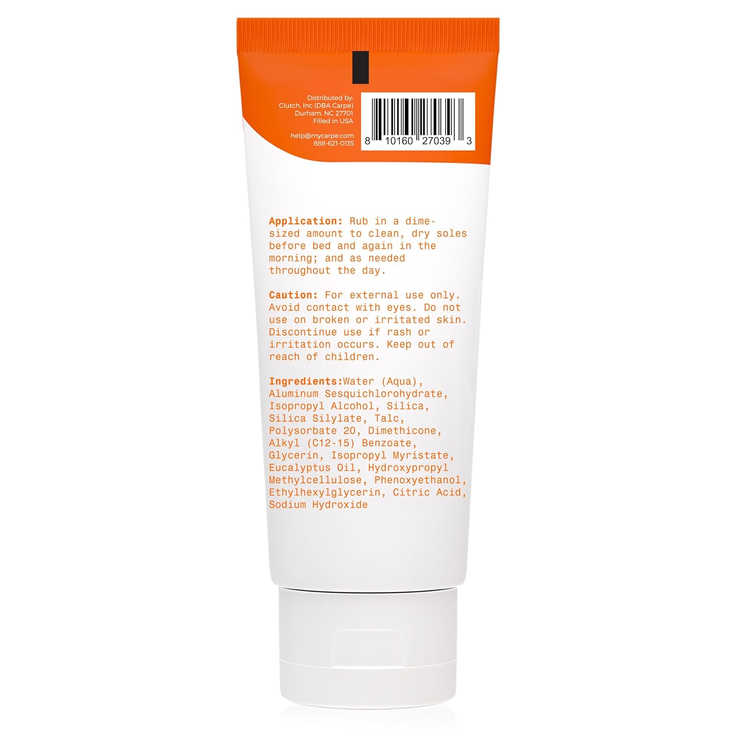 Carpe Sweat Absorbing Foot Lotion, A dermatologist-recommended solution to stop sweaty, smelly feet, Helps prevent blisters, Great for hyperhidrosis - Image 9