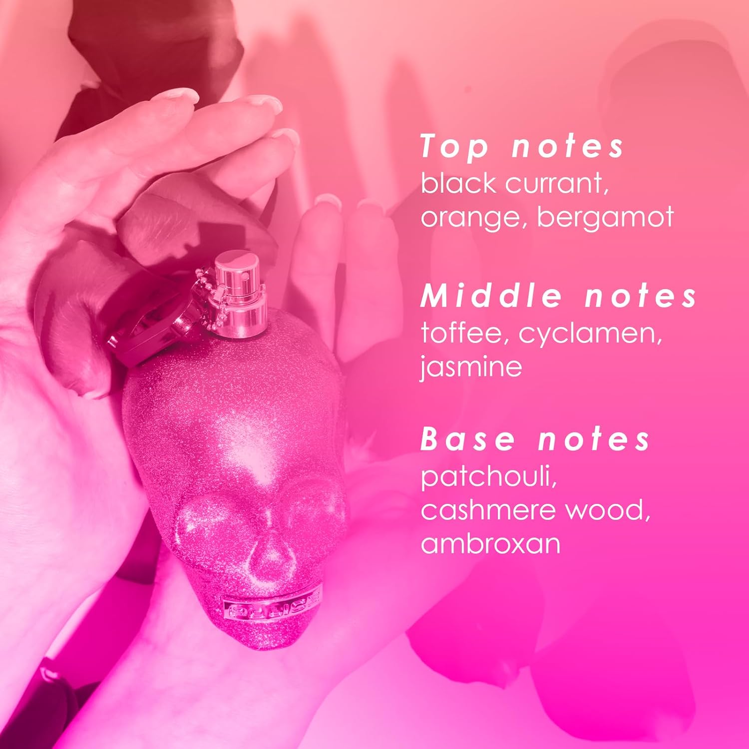 To Be Sweet Girl Fragrance For Woman By Police - Feminine Scent - Gourmand Accords - Housed In A Pretty, Punk Bottle - Mingles Tart-Sweet Fruits And Fresh Florals With Woody Notes - 2.5 Oz EDP Spray - Image 2