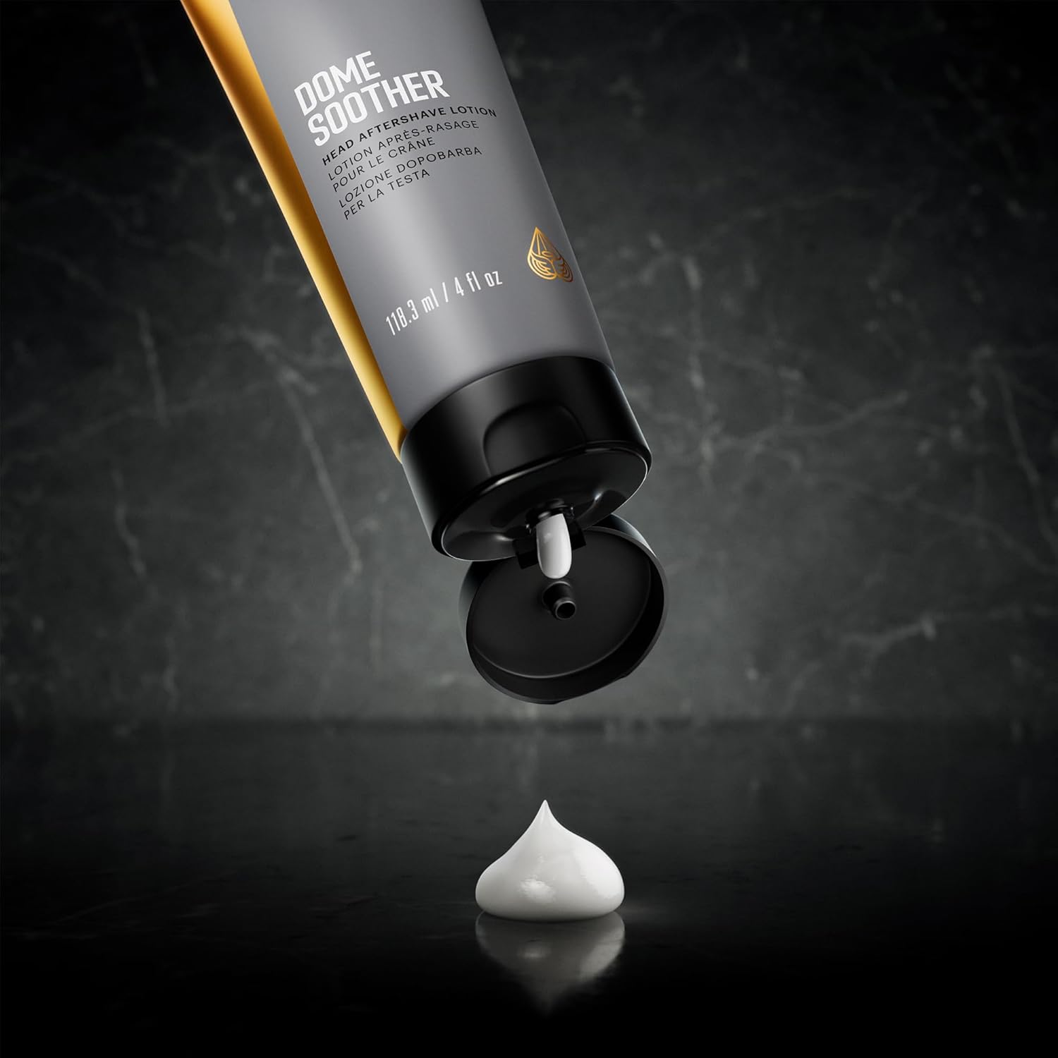 MANSCAPED® Dome Soother Men’s Head Aftershave Lotion – Infused with Aloe & Colloidal Oats for Soothing & Hydrating Scalp Skin, Quick Absorbing & Dries Clear Relieving Post-Shave Discomfort, 4 fl. Oz. - Image 6
