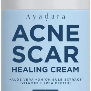 Acne Scar Healing Cream, 2 fl oz, Acne Treatment for Face, Stretch Marks, Body Scars, Acne Scar Removal Cream for Body, Acne Remover for Cuts and Burns, For All Skin Types, 200+ Uses