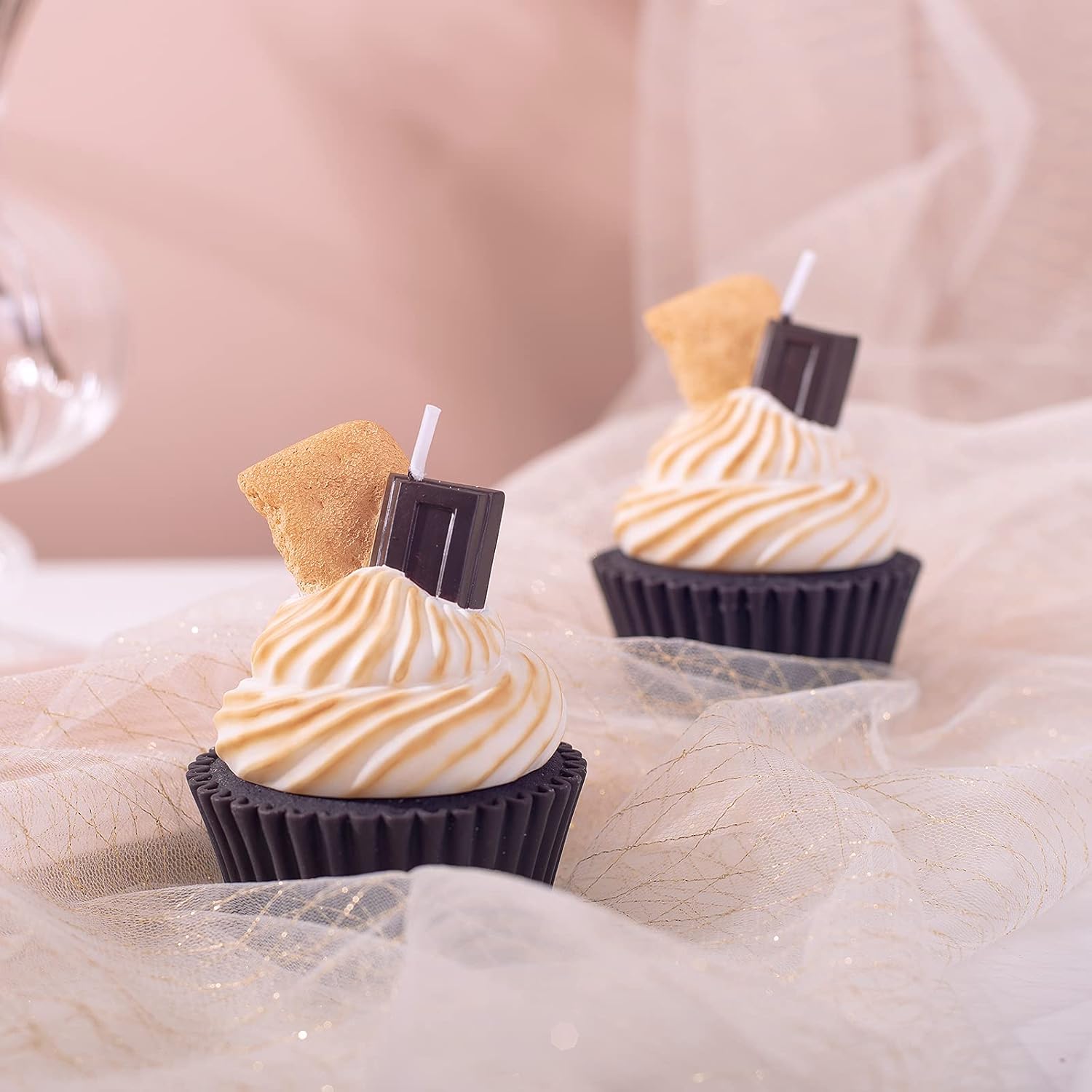 Toasted Marshmallow French Vanilla Scented Candle for Birthday Party Baby Shower and Wedding Favor - Image 5