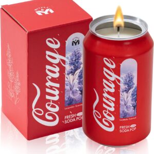 Soda-Scented Candle - Smells Just Like Your Favorite Coke - Fun Gift Idea for Any Occasion - Aesthetic Room Decor Must-Have - Unique Candles for Trendy Spaces (Read Candle)
