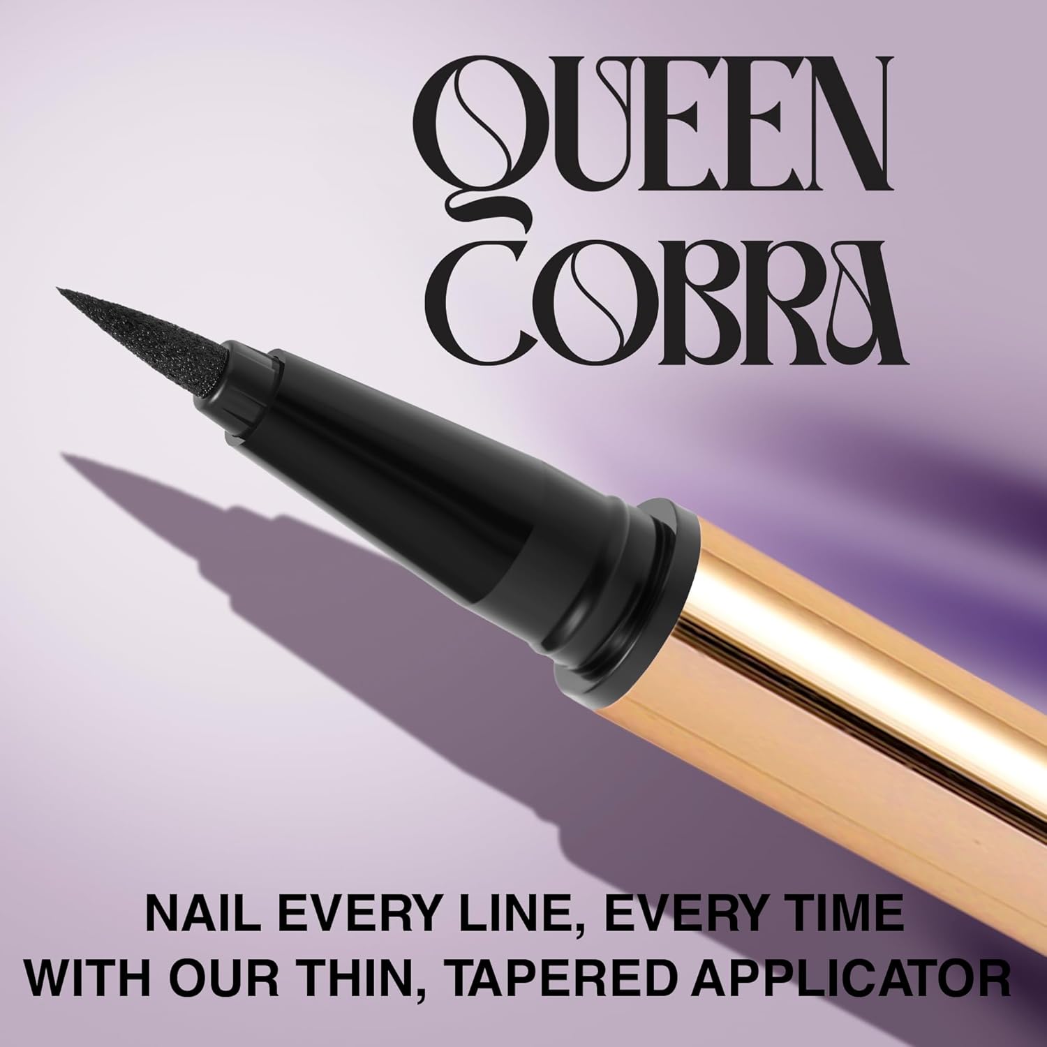 Queen Cobra Black Waterproof Liquid Eyeliner Pencil 0.016 fl oz New - Image 5