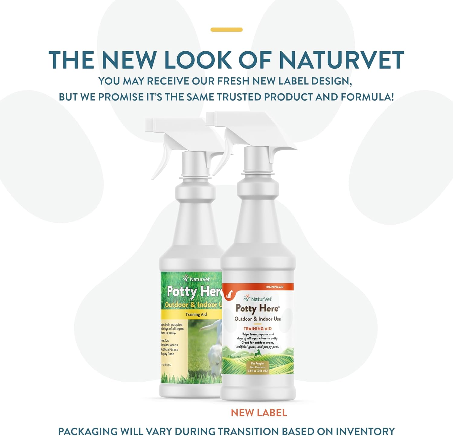 NaturVet β Potty Here Training Aid Spray | Attractive Scent Helps Train Puppies & Dogs Where To Potty | Formulated For Indoor & Outdoor Use | 32 oz - Image 2