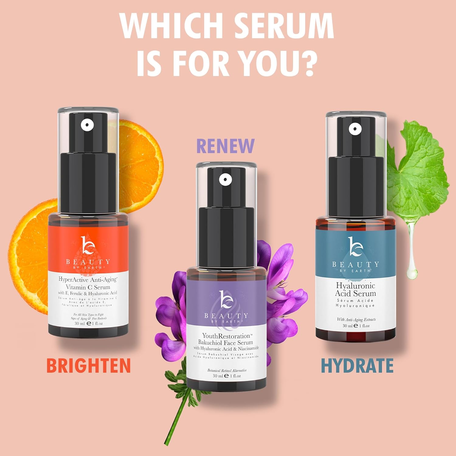 Bakuchiol Anti-Aging Serum USA Made Vegan Cruelty Free Smooths Skin Reduces Fine Lines - Image 6