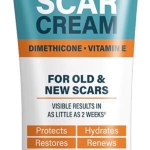 NUVADERMIS Overnight Intensive Scar Cream – Reduces Appearance of Scars & Blemishes, Hydrates & Nourishes Skin, Night Repair Formula for Face & Body – 1.35 Fl Oz