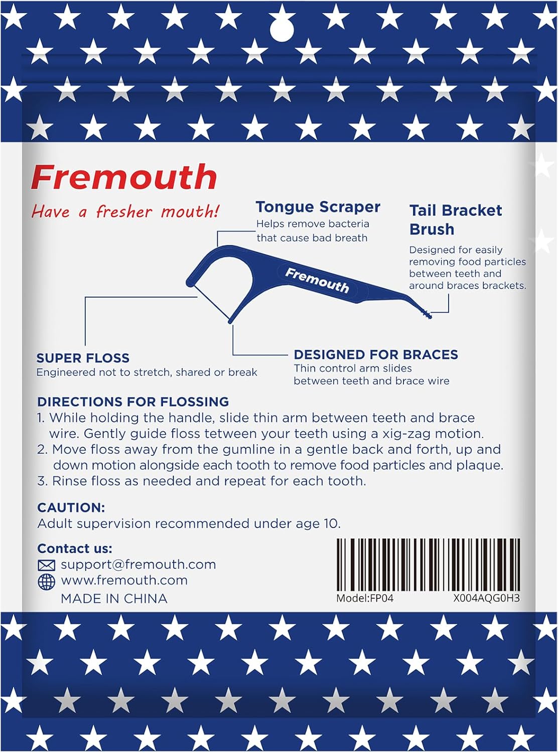 Orthodontic Floss Picks 3-in-1 Design for Braces, 100 Count Bulk Pack - Image 7