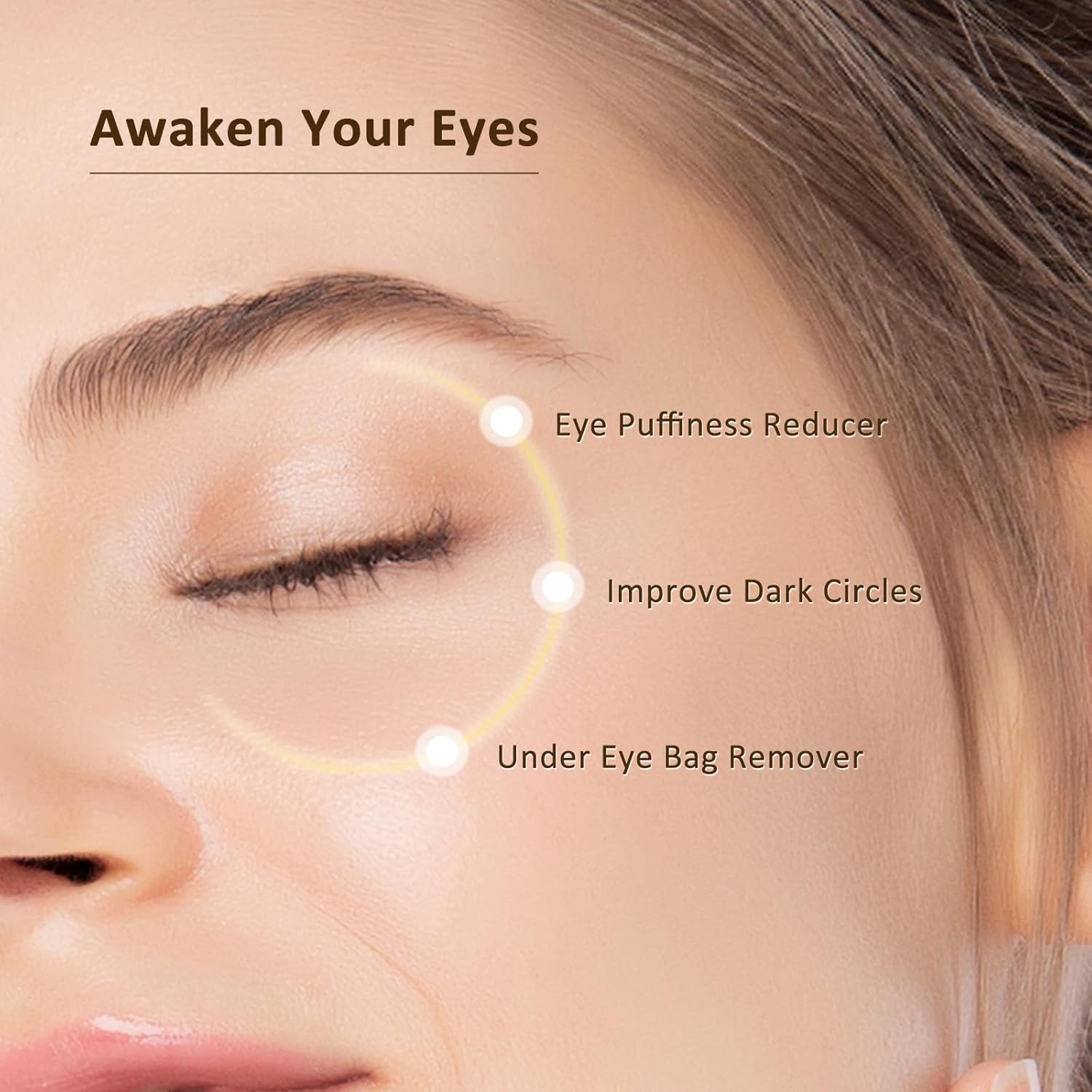 30ml Caffeine Eye Serum for Dark Circles and Puffiness with Niacinamide and Hyaluronic Acid - Image 2