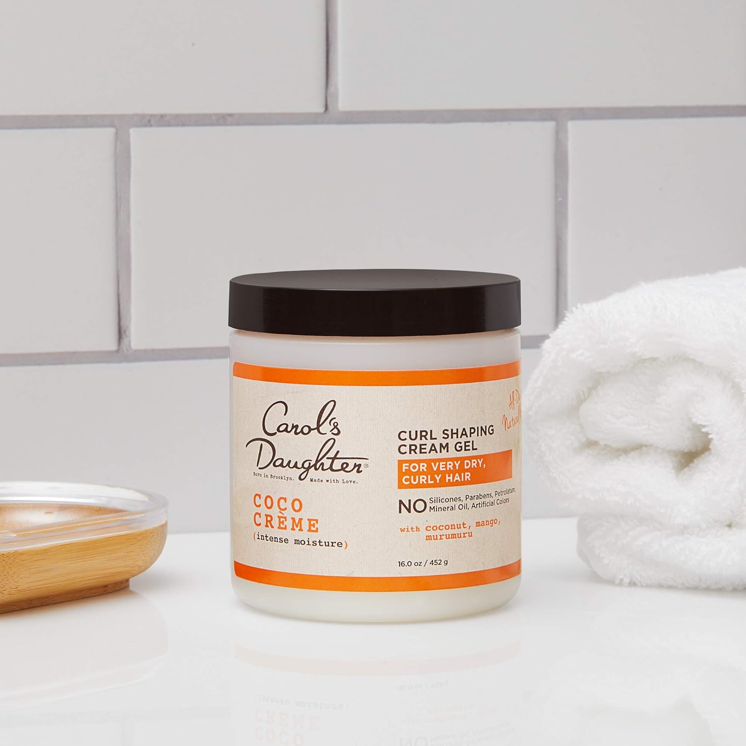 Carol's Daughter Coco Creme Curl Gel 16 Oz Coconut Oil Milk Silicone-Free - Image 11