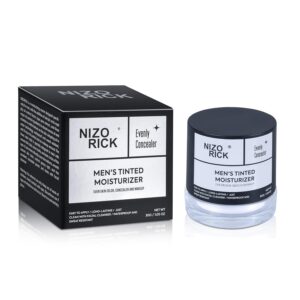 Men's BB Cream Foundation,Hydrating Non-Greasy Tinted Moisturizer for men, Long Lasting Matte Concealer Full Coverage Men CC Cream Foundation for All Skin Types, 30g/1.05 oz